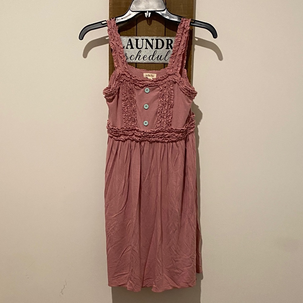 Matilda Jane Pink Ruffle Kids Dress